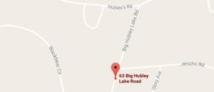 Hubly-lake location map
