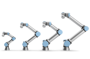 Four models of cobots available from UR