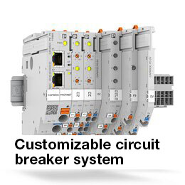 Phoenix Contact - Customizable circuit breaker system