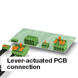 Phoenix Contact - Lever-actuated PCB connection